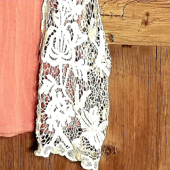 David & Young Creamy White Lace Knit Cardigan - Picture 2 of 2